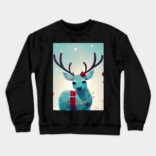 Little Christmas Reindeer Crewneck Sweatshirt